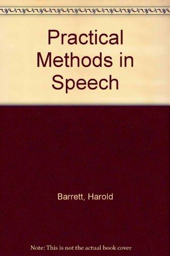 Book Practical methods in speech free
