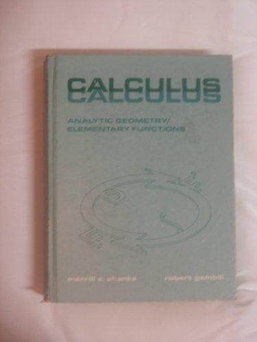 Book Calculus; Analytic Geometry, Elementary Functions free