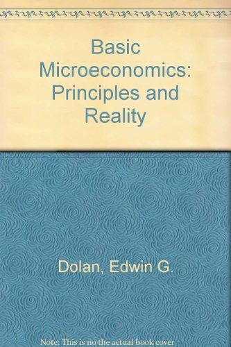 Book Basic microeconomics,: Principles and reality free