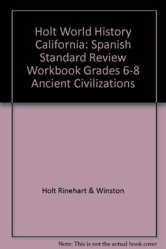 Book Holt World History: Spanish Standard Review Workbook Grades 6-8 Ancient Civilizations free