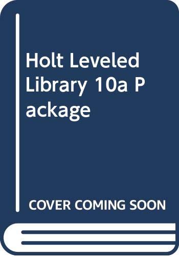 Book Holt Leveled Library: Leveled Reader Library Level 10A free