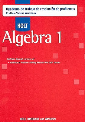 Book Holt Algebra 1: Cuaderno De Trabajo De Resolucion De Problemas free