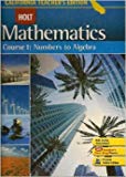 Book Holt Mathematics, Course 1: Numbers to Algebra free