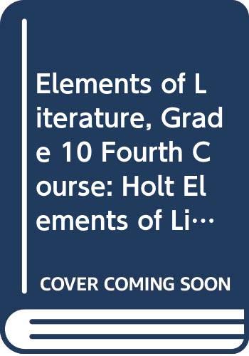 Book Elements of Literature, Grade 10 Fourth Course: Holt Elements of Literature Kentucky free