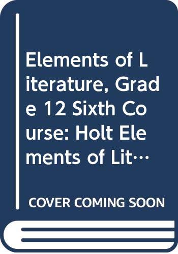 Book Elements of Literature Kentucky: Elements of Literature Student Edition Sixth Course 2007 free