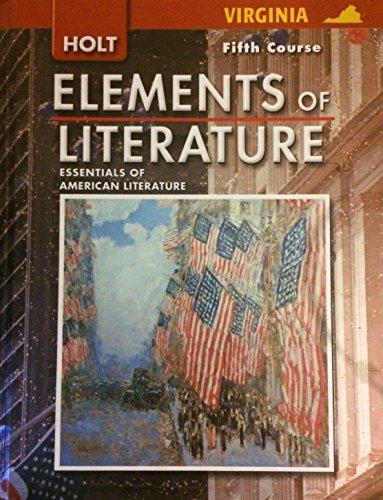 Book Elements of Literature Virginia: Elements of Literature Student Edition Fifth Course 2007 free