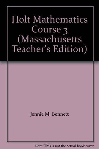 Book Holt Mathematics ,course 3 ,teacher's Edition (course 3) free