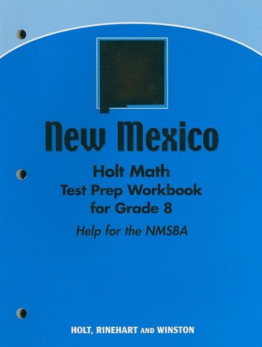 Book Holt Mathematics: Test Prep Workbook Grade 8 free