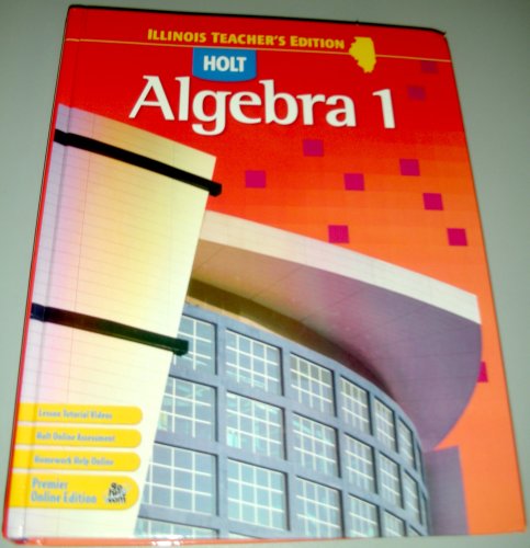 Book Holt Algebra 1 Teacher's Edition (Illinois) free
