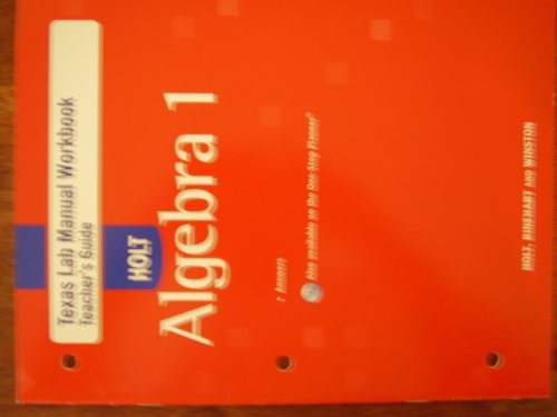 Book Teas Lab Manual Workbook Teacher's Guide Algebra 1 free