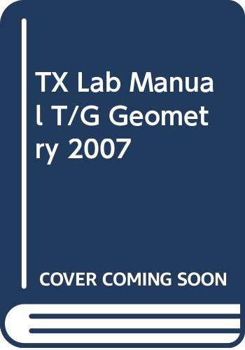 Book Holt Geometry Texas: Lab Manual Workbook Teacher Guide Geometry free