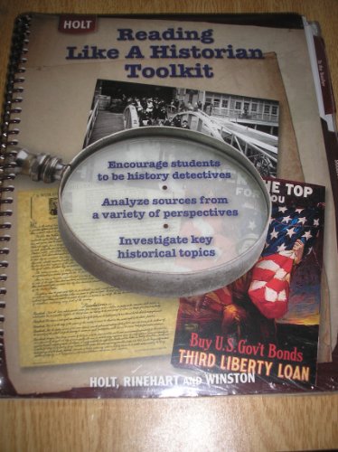 Book Holt Reading Like a Historian Toolkit free