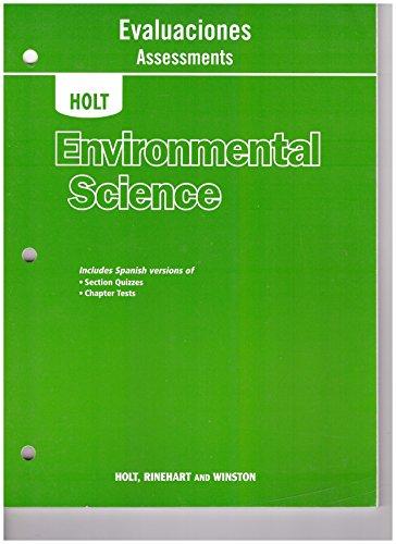 Book Holt Environmental Science: Assessments, Spanish free
