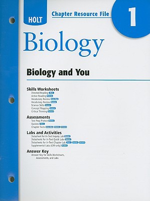 Book Holt Chapter Resource File #1 Biology And You 2008 free