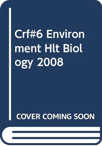 Book Holt Chapter Resource File #6 Biology: The Environment 2008 free