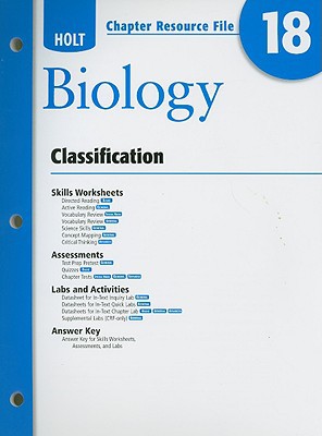 Book Holt Biology Chapter 18 Resource File: Classification free