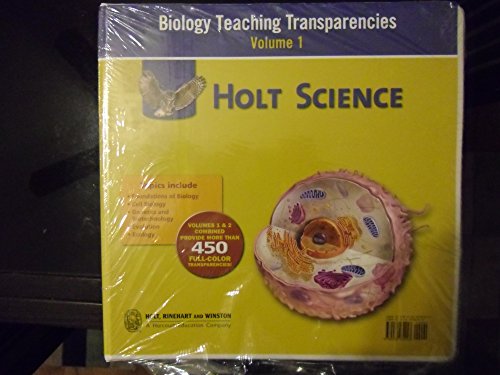 Book Holt Biology: Teaching Transparencies, Volume 1 free