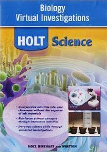 Book Holt Biology: Virtual Investigations CD-ROM (Holt McDougal Biology) free