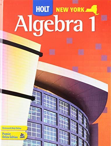 Book Algebra 1, Grade 9: Holt Algebra 1 New York free