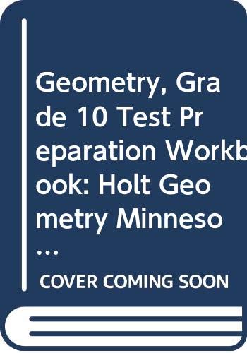 Book Holt Geometry Minnesota: Test Preparation Workbook free