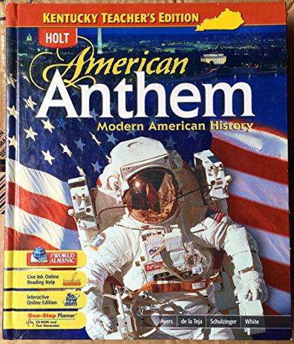 Book American Anthem: Modern American History - Kentucky Teacher's Edition free
