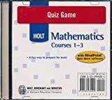 Book Holt Mathematics Course 1: Quiz Game CD-ROM free