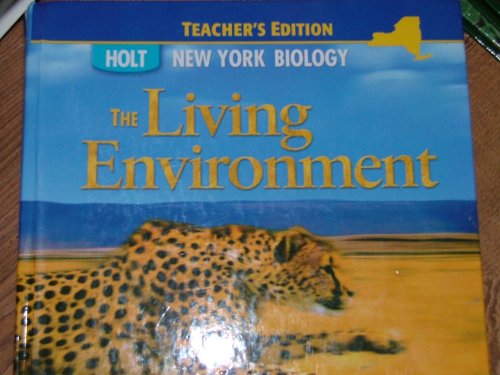 Book Holt Biology New York: Teacher Edition The Living Environment 2008 free