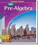 Book Holt Pre-Algebra Teacher's Edition, 9780030934674, 0030934672, Copyright 2008 free