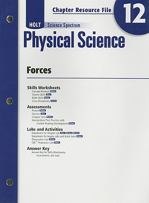 Book Holt Science Spectrum: Physical Science with Earth and Space Science: Chapter Resource File, Chapter 12: Forces Chapter 12: Forces free