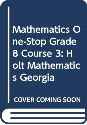 Book Holt Mathematics Georgia free
