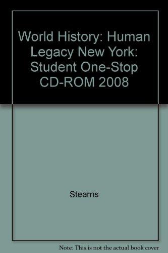 Book World History: Human Legacy New York: Student One-stop Cd-rom 2008 free