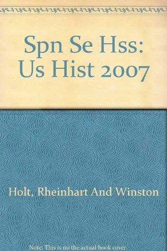 Book Holt Social Studies: United States History: Student Edition, Spanish Full Survey 2007 free