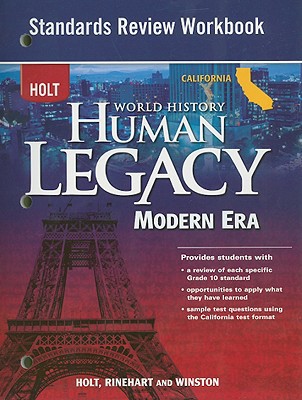 Book Holt World History: Human Legacy California: Standards Review Workbook Modern Era free