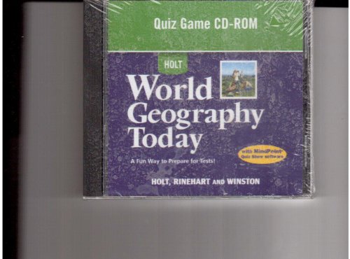 Book World Geography Today: Quiz Game CD-ROM free