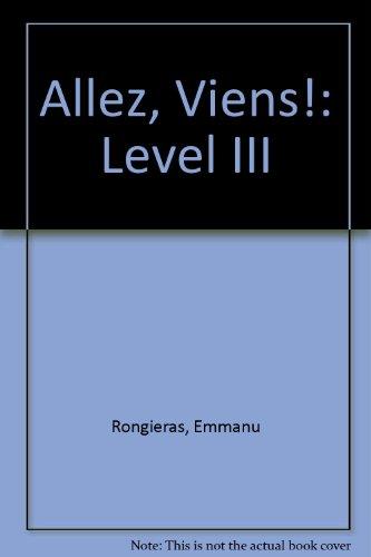 Book Allez, Viens!: Level Iii free