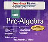 Book Holt Pre-Algebra: One-Stop Planner with Test and Practice Generator and State-Specific Resources free