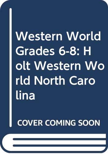 Book Holt Western World North Carolina: Student Edition Grades 6-8 2008 free