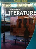 Book Elements of Literature, 4th Course, Teacher's Edition (Holt Elements of Literature) free
