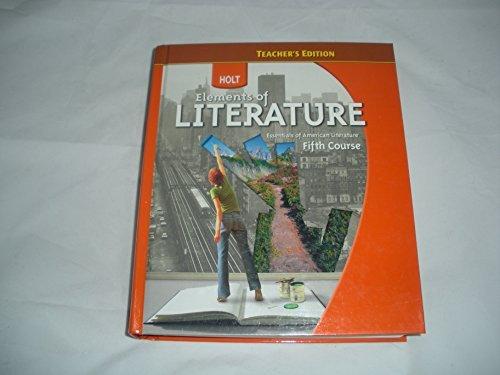 Book Holt Elements of Literature: Teacher's Edition Fifth Course, American Literature 2009 free
