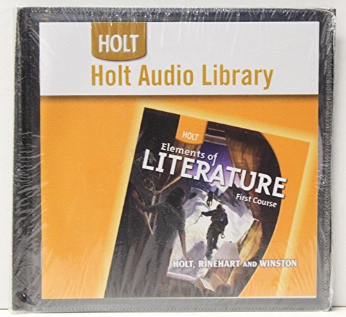 Book Holt Elements of Literature: Holt Audio Library CD-ROM First Course free