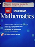 Book Stnd Benchmrk Tst G6 H/CA Math 2008 C1 (Holt Mathematics) free