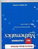 Book Holt Mathematics: Review for Mastery Workbook Course 1 free