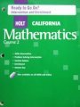 Book Holt Mathematics California: Ready To Go On? Intervention And Enrichment With Answers Course 2 free