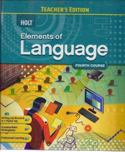 Book Elements of Language; Fourth Course (Annotated Teacher's Editio free