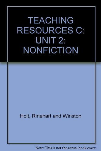 Book Teaching Resources C: Unit 2: Nonfiction free