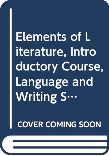 Book Elements of Literature, Introductory Course, Language and Writing Skills Worksheets free