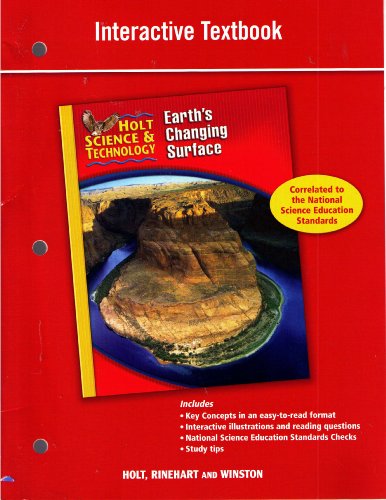 Book Holt Science & Technology: Interactive Textbook (G) Earth+s Changing Surface free