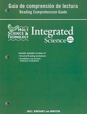 Book Holt Science & Technology: Integrated Science: Reading Comprehension Guide, Spanish Level Green free