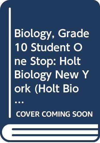 Book Holt Student One Stop: New York Biology: The Living Environment free