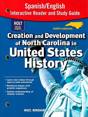 Book Holt North Carolina State History North Carolina: Spanish English Interactive Reader And Study Guide Grades 6-8 free
